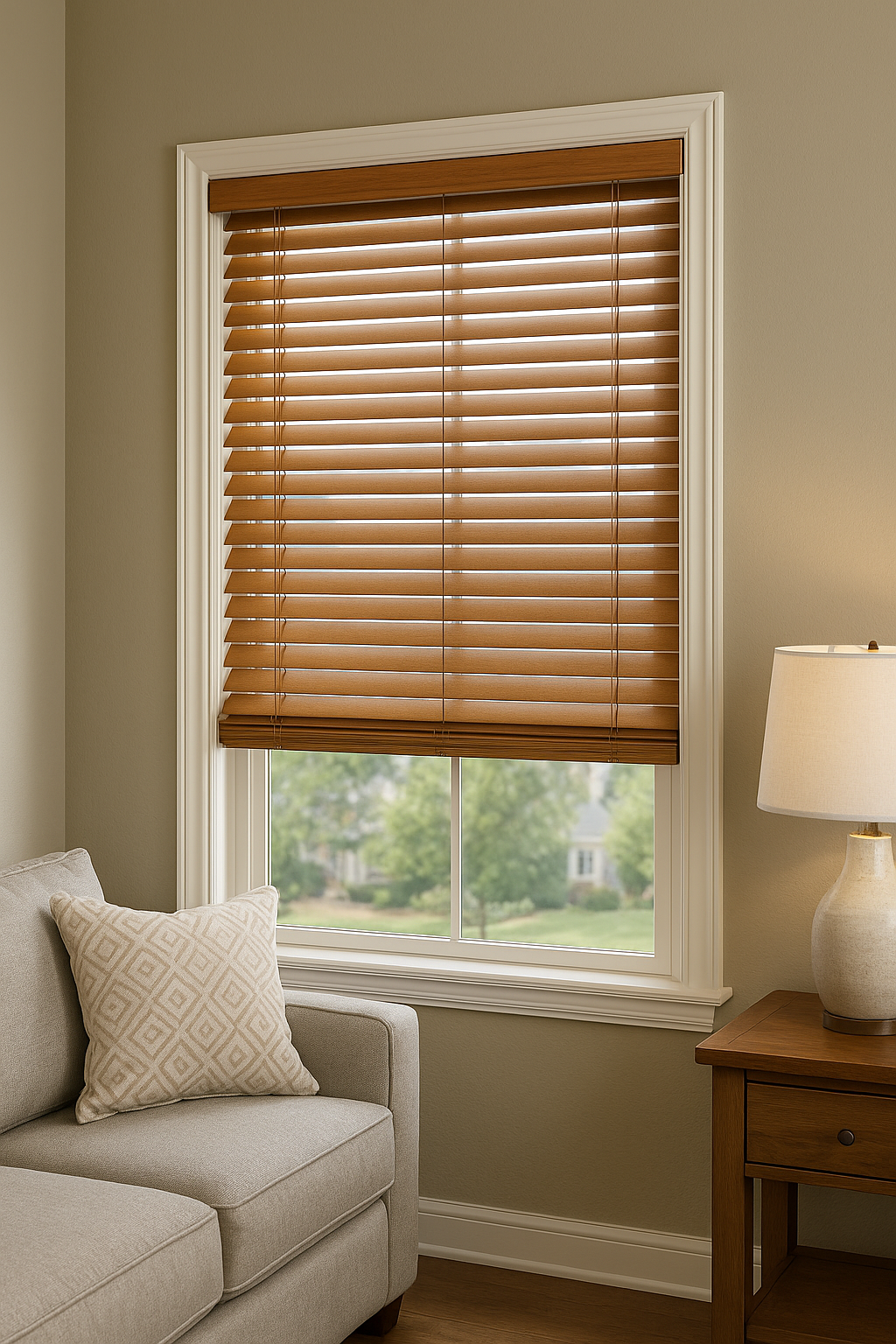 Custom window blinds in Stafford TX